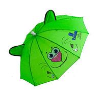 Зонтик с ушками "Котик" (зелёный)