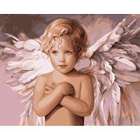 Картина по номерам "Ангел удачи"