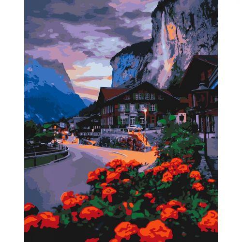 Картина по номерам "Лето в Швейцарии" - фото 1 - id-p10407551
