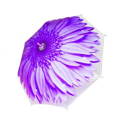 Зонтик "Цветок", d = 98 см (фиолетовый) - фото 1 - id-p10407553