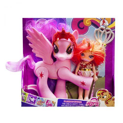 Набор "Dream Horse: лошадка и кукла-пони" (розовая) - фото 1 - id-p10407623