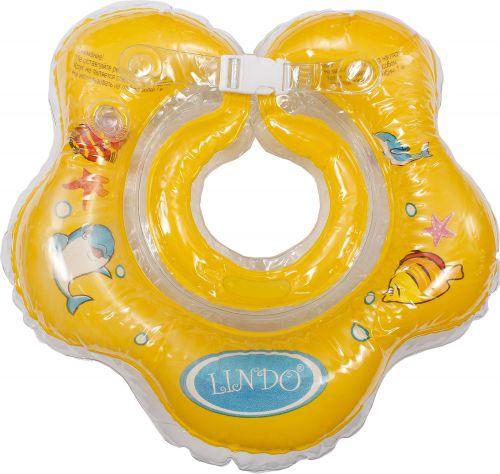 Круг для купания младенцев (желтый) - фото 1 - id-p10407654