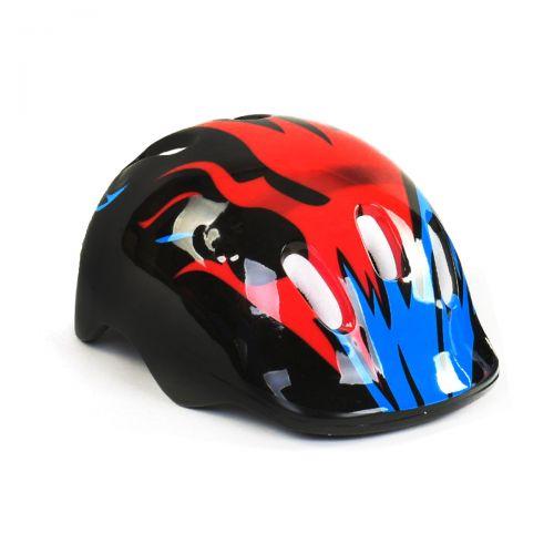 Шлем защитный, красно-синий - фото 1 - id-p10407797