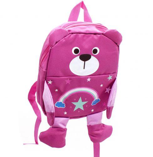 Рюкзак детский "Мишка" (розовый) - фото 1 - id-p10407812