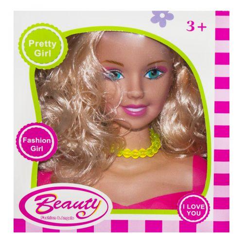 Кукла-манекен для причёсок "Beauty", розовая (вид 2) - фото 1 - id-p10407834