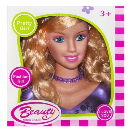 Кукла-манекен для причёсок "Beauty", фиолетовая (вид 1) - фото 1 - id-p10407835