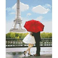 Алмазная вышивка "Любовь в Париже"