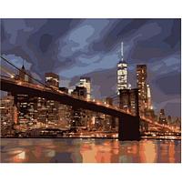 Картина по номерам "Ночной Нью-Йорк"