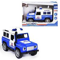 Машина инерционная "City Rescue Police", синий