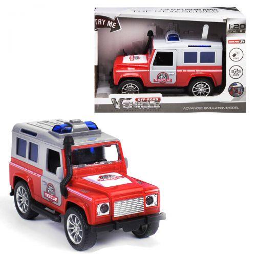Машина инерционная "City Rescue Police", красный - фото 1 - id-p10407859
