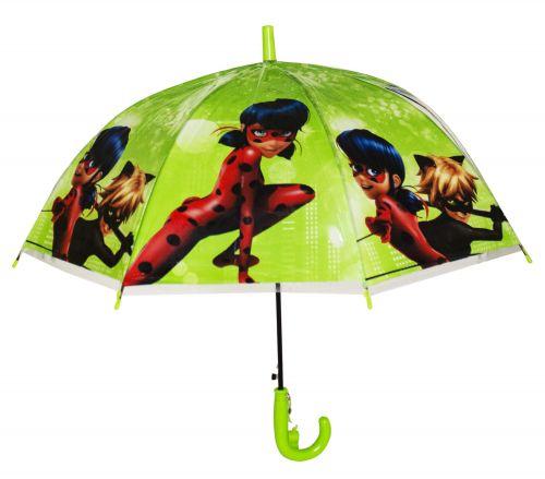 Зонтик детский "Леди Баг и Супер Кот", зеленый - фото 1 - id-p10408201