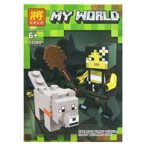 Конструктор "My World: Minecraft Волк" 2 - фото 1 - id-p10407909