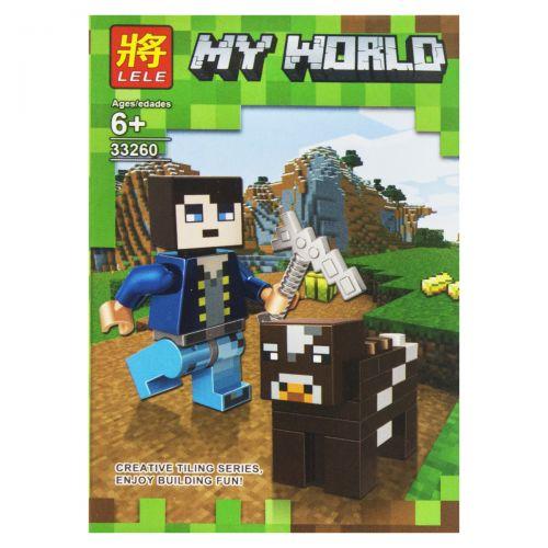 Конструктор "My World: Minecraft Корова" 4 - фото 1 - id-p10407911
