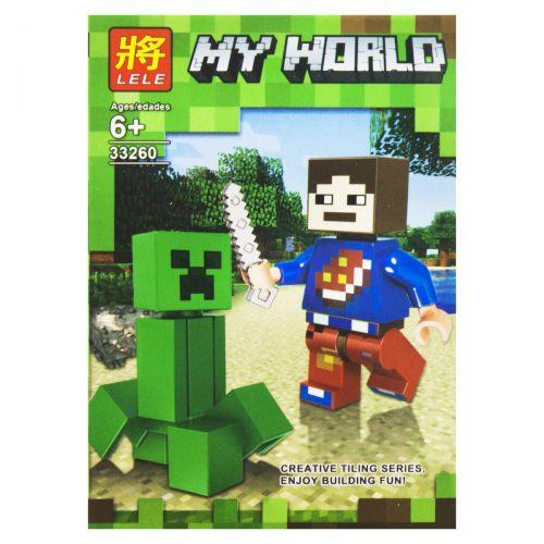 Конструктор "My World: Minecraft Крипер" 5 - фото 1 - id-p10407912