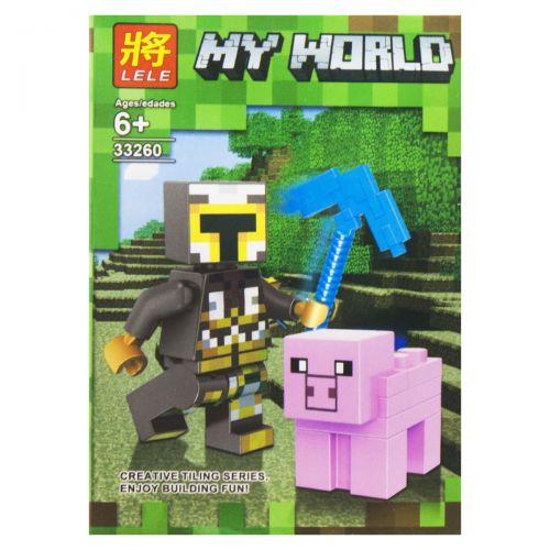 Конструктор "My World: Minecraft Свинка" 6 - фото 1 - id-p10407913