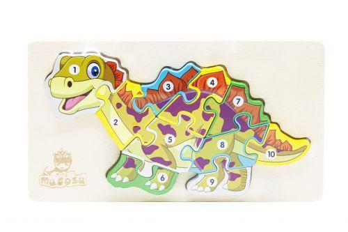 Рамка-пазл "Динозаврик Стегозавр" - фото 1 - id-p10407966