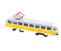 Машинка "Трамвай" желтый