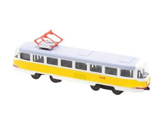 Машинка "Трамвай" желтый - фото 1 - id-p10408095