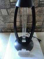 Бактерицидный облучатель Безозоновая лампа с пультом и таймером до 40м2 UV OEM UVC-38W черный