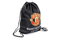 Рюкзак (мешок) на шнурках разные клубы Манчестер Юнайтед черная