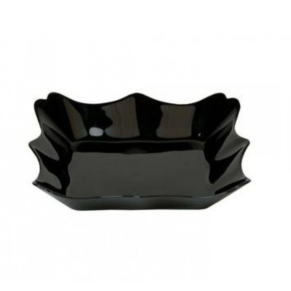 Тарелка суповая квадр. Luminarc Authentic Black 22,5 см J1407 - фото 1 - id-p5560807