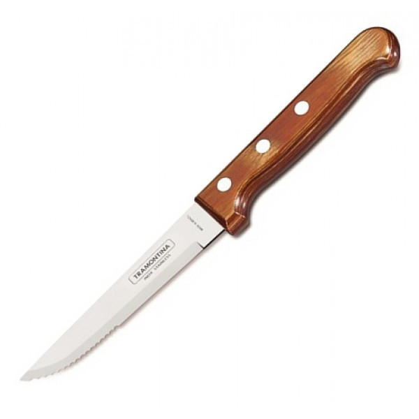 Нож для стейка Tramontina Polywood 127 мм дуб 21413/045 - фото 1 - id-p8549693