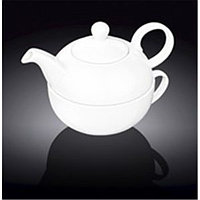 WL-994048, Набор чайный Wilmax (чайник заварочный 375мл + чашка 320мл) 2 пр