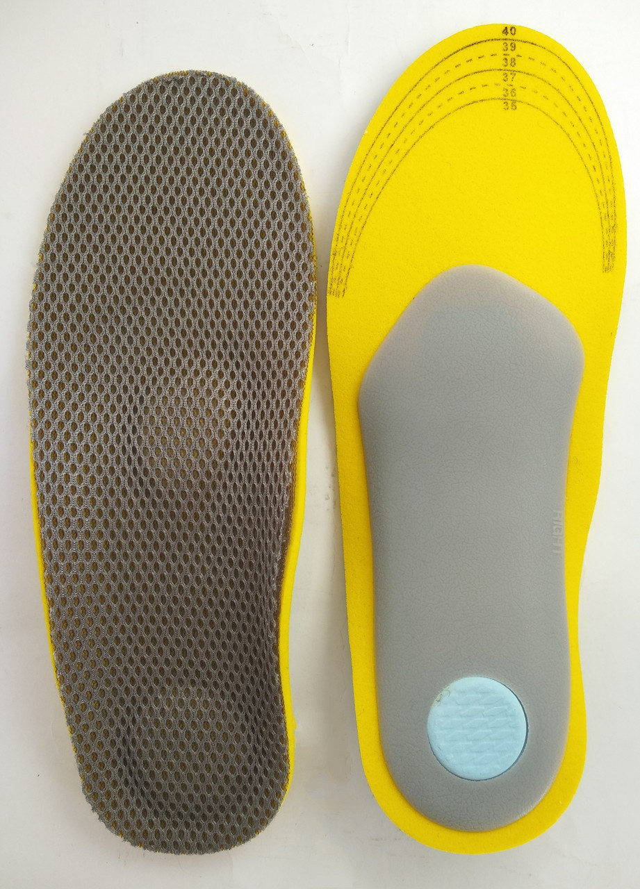 Стельки в обувь ортопедические женские Insoles Health размер 36-40 - фото 1 - id-p10411601