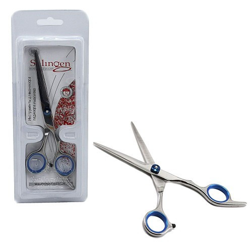 Ножницы для стрижки Solingen NSG (серебро/блистер) Н21643 - фото 1 - id-p10411768