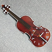 Настенные интерьерные часы Скрипка