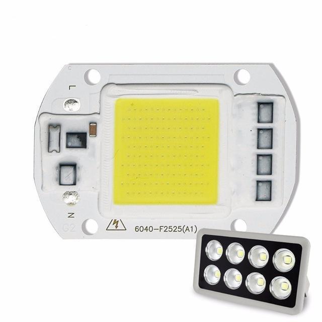 Светодиодная LED матрица 50Ватт IC 220V | встроенный драйвер | толщина платы 0.9мм - фото 1 - id-p10412533