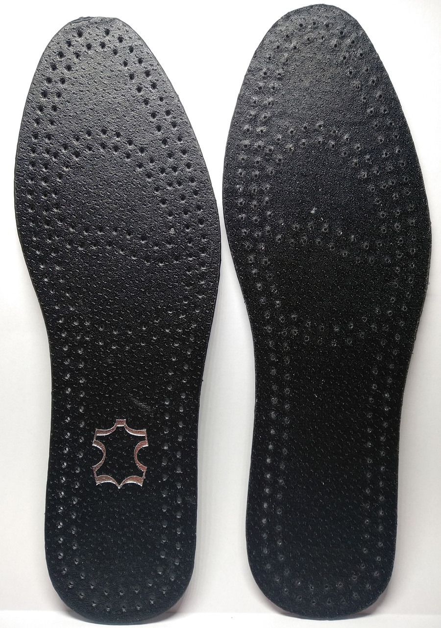 Стелька для обуви кожаная демисезонная размеры 38-48 - фото 1 - id-p10412638