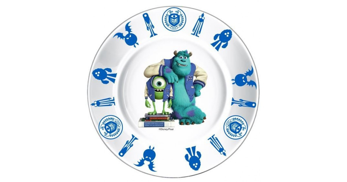 Тарелка десертная ОСЗ Disney 19,6 см Монстры 16с1914 4ДЗ Мо - фото 1 - id-p10116511