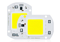 Светодиодная LED матрица 30w IC SMART CHIP 220V ( встроенный драйвер ) Белый