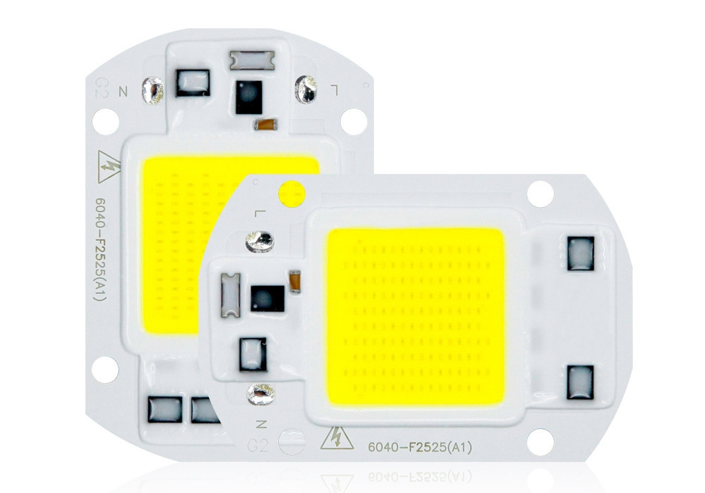 Светодиодная LED матрица 30w IC SMART CHIP 220V ( встроенный драйвер ) Белый - фото 1 - id-p5524459