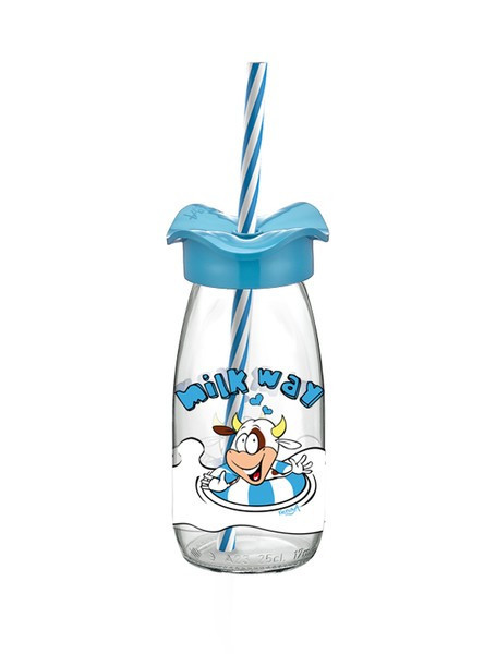 Бутылка Renga 370 мл Firfir blue стекло, 151966 B - фото 1 - id-p8758540