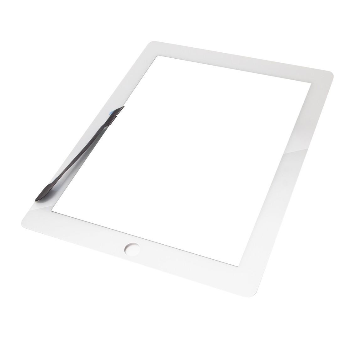Сенсорное стекло (Touch screen) для iPad 3 / iPad 4 белое - фото 1 - id-p4773052
