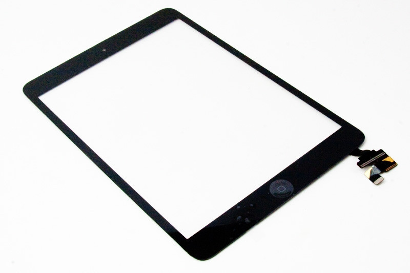 Сенсорное стекло (Touch screen) iPad mini черное - фото 1 - id-p4775069