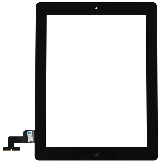 Сенсор | сенсорное стекло | Touch screen iPad 2 черное - фото 1 - id-p4775171