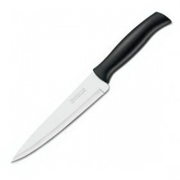 Нож кухонный Tramontina Athus black 127 мм инд. блистер 23084/105 - фото 1 - id-p5559994