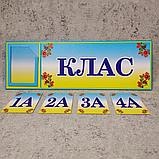 Табличка кабинетная с кармашком и вставками, фото 4