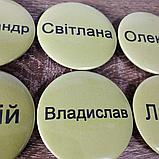 Значки с именами сотрудников "Олива". С магнитным держателем, фото 2