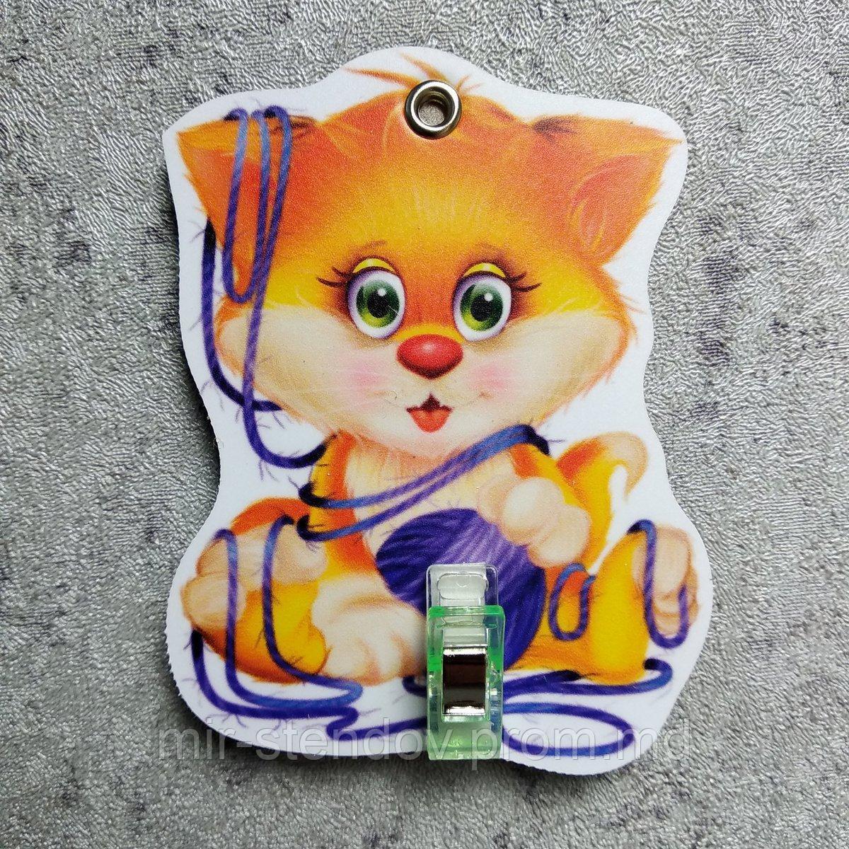 Держатель рисунка с прищепкой Котенок, фото 1