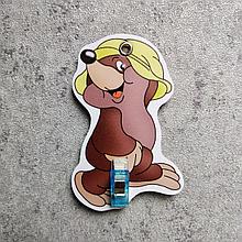 Держатель рисунка с прищепкой Крот