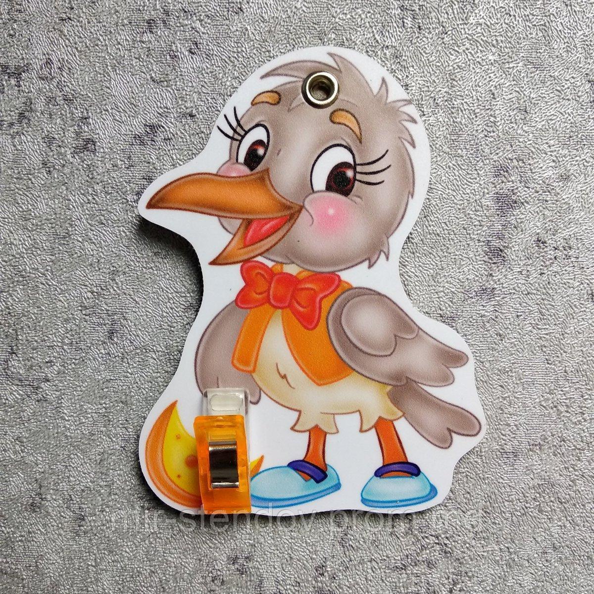 Держатель рисунка с прищепкой Галчонок, фото 1