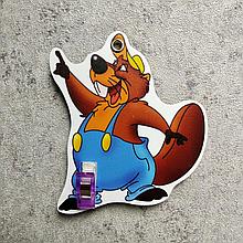 Держатель рисунка с прищепкой Бобёр