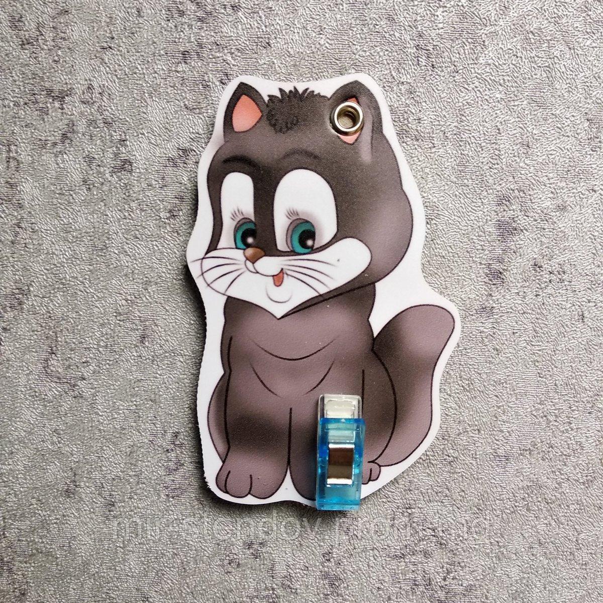 Держатель рисунка с прищепкой Котёнок, фото 1