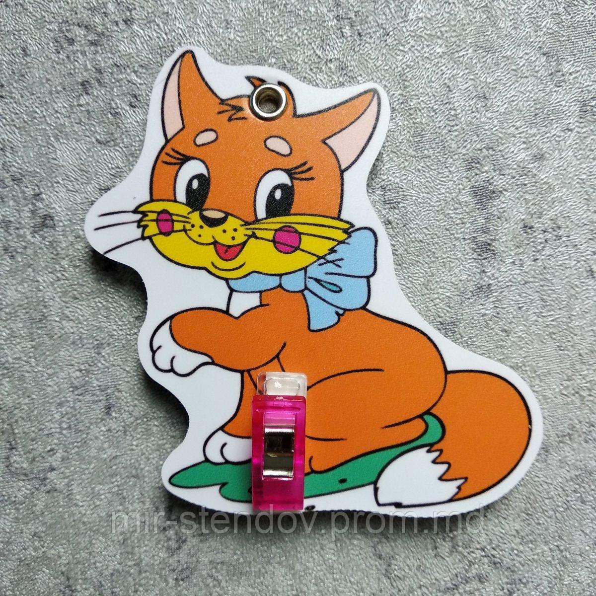 Держатель рисунка с прищепкой Кошечка, фото 1