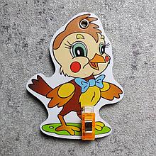 Держатель рисунка с прищепкой Воробушек