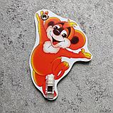 Стенд для выставки рисунков с прищепками. Зверята, фото 7